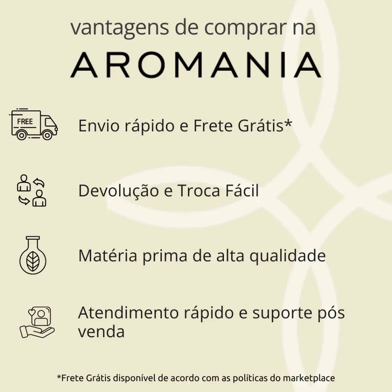 Kit 5 Essências Para Difusor Aromatizador e Umidificador de Ambiente Hidrossolúvel 15ml