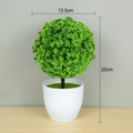 Plantas artificiais bonsai pequeno vaso de árvore