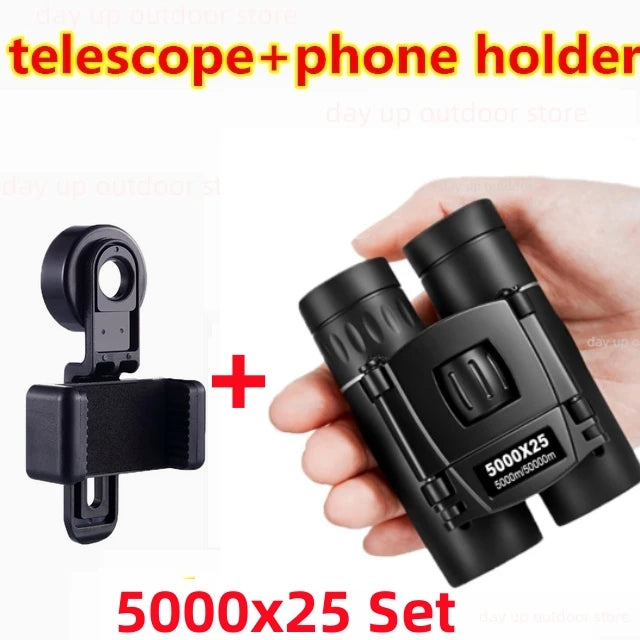 Telescópio, Binóculos e Monocular Portátil de Longo Alcance Para Camping Ao Ar Livre.