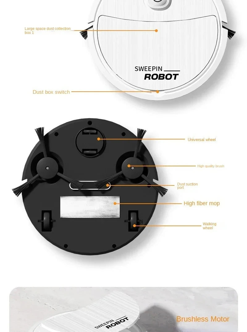 SUPER Robô Aspirador Xiaomi 5-em-1