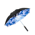 Guarda-chuva Portátil para Proteção ao Ar Livre Material Impermeável, Guarda-chuva 3 em 1 com Ventilador e Pulverizador