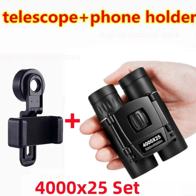 Telescópio, Binóculos e Monocular Portátil de Longo Alcance Para Camping Ao Ar Livre.